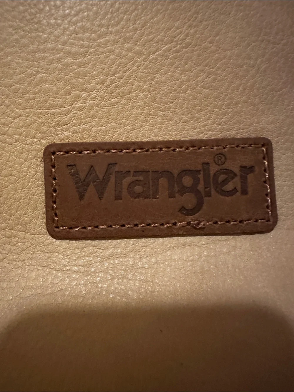 Wrangler Neutral Beige Dome Satchel- NWT